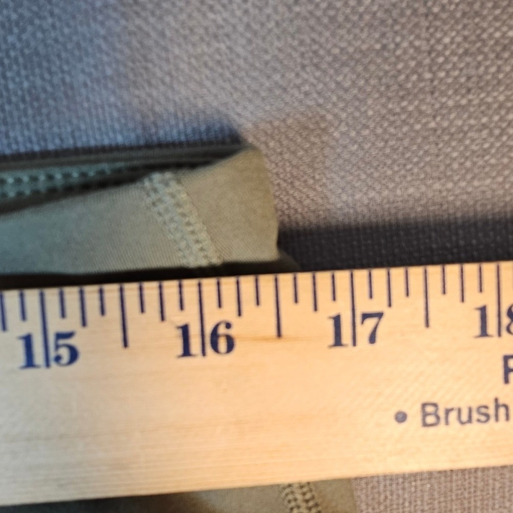 Mondetta High Rise Capri with Drawcord Tea Leaf Green XL 1849865 NEW - Picture 6 of 7